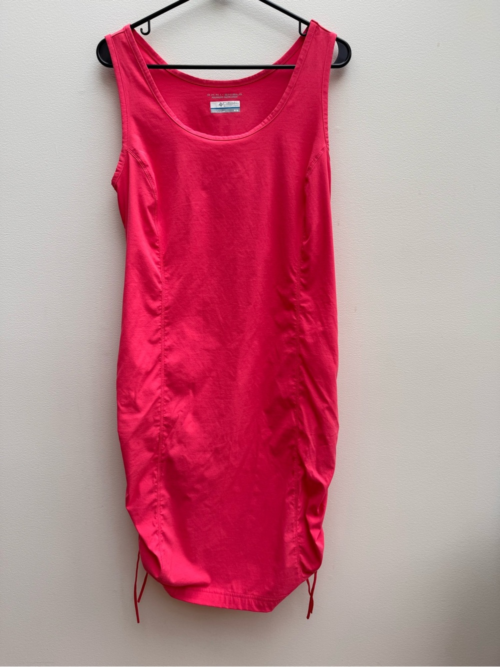Columbia Anytime Bright Coral/Pink Midi Tank Dress